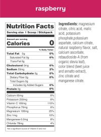 Ultima Replenisher, Electrolyte Hydration Drink Mix, Raspberry, 20 Count Stickpacks Box - Sugar Free, 0 Calories, 0 Carbs - Gluten-Free, Keto, Non-GMO, Vegan - Image 6