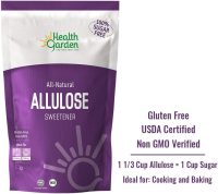 Health Garden Allulose Sweetener - Gluten and Sugar Free - Zero Net Carb - Non GMO - Kosher - Keto Friendly (14 OZ) (2) - Image 2