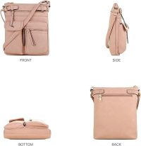 SG SUGU Katie Lightweight Medium Crossbody Bag Shoulder Bag with Multi Pocket for Women - Image 2