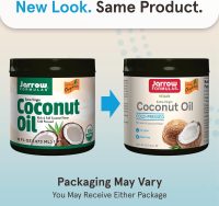Jarrow Formulas Extra Virgin Coconut Oil, Made with Organic Extra Virgin Coconut Oil, 16 Fl. Ounces, 32 Servings - Image 2