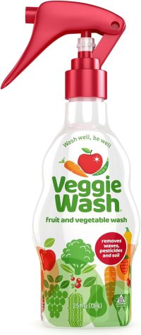 Veggie Wash Natural Fruit and Vegetable Wash, 2.5 fl. Oz. Spray