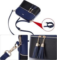 Handbags for Women Shoulder Bags Tote Satchel Hobo 3pcs Purse Set - Image 4