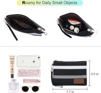 LOVEVOOK Laptop Shoulder Work Tote Bag for Women,Lightweight Casual School Bag Fits 15.6 In Laptop Handbag Purse 2pc/set - Image 3