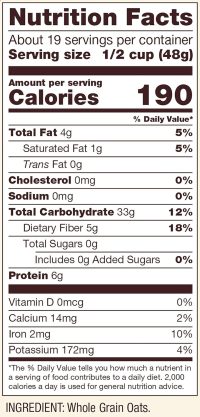 Bob's Red Mill Gluten Free Old Fashion Rolled Oats, 32-ounce - Image 3