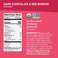 Love Crunch Nature's Path Organic Love Crunch Premium Granola, Dark Chocolate & Red Berries, 11.5 Ounce (Pack of 6) - Image 6