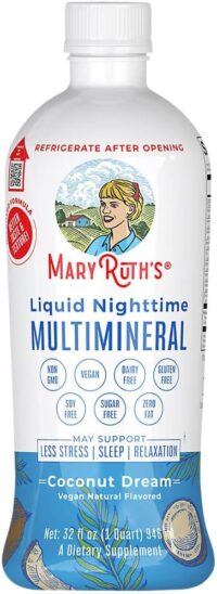 MaryRuth's Liquid Nighttime Multimineral Coconut (32 oz)