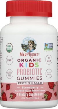 MaryRuth's Organic Kids Probiotic Gummies Strawberry - 60 Gummies