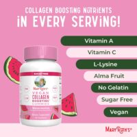 MaryRuth's Vegan Collagen Boosting Gummies, Watermelon, 90 Gummies - Image 7