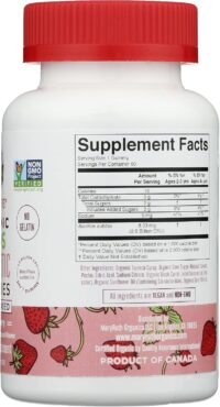 MaryRuth's Organic Kids Probiotic Gummies Strawberry - 60 Gummies - Image 3