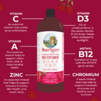 MaryRuth's Liquid Morning Multivitamin Rasp (32 oz) - Image 10